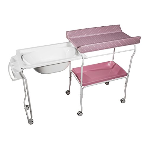 Plastimyr - Bañera extraíble TOPOS Rosa