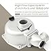 2'' Semi-Trash Water Pump for Straight Keyed Shafts Replacement for Pacific Hydrostar for Predator 212 cc Clear Water Pump 2 Inch Ports 7860GPH