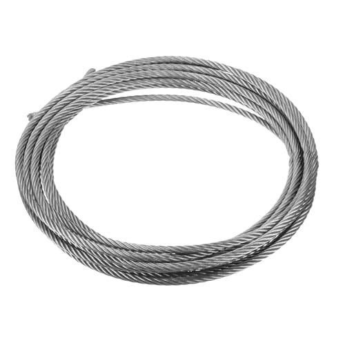 Cable de acero inoxidable 304 de alta pureza con 7x19 hebras para arquitectura