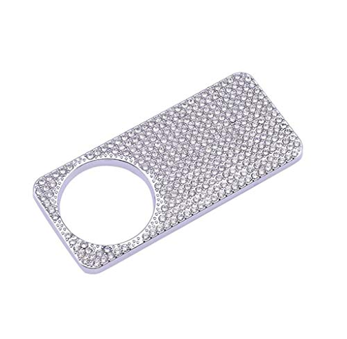 YUWATON Car Interior Bling Accessorie Compatible with Mercedes Benz C300 W205 W213 E300 GLC GLK CLS SLC Copilot Storage Glove Box Handle Crystal Rhinestones Decals