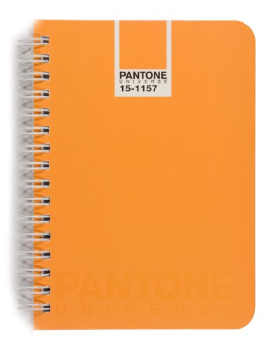 Pantone Universe Crossover Wiro - Taccuino a tinta unita, formato A6, colore: Arancione fiamma