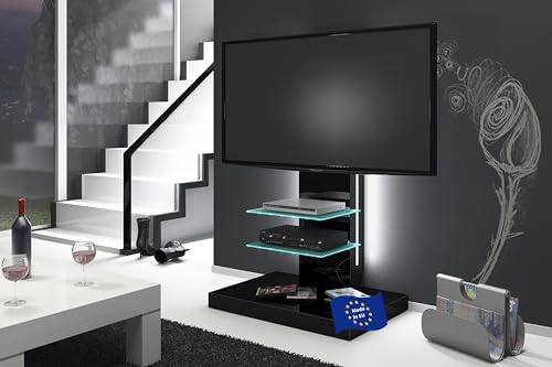 Design TV Schrank H-444 Schwarz Hochglanz TV Rack TV Möbel Fernsehtisch TV Ständer Design TV Schrank H-444 Schwarz Hochglanz TV Rack TV Möbel Fernsehtisch TV Ständer