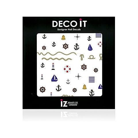 Nautical Nail Decals/Stickers by iZ Beauty LDN Cover