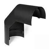 raik SH095-120-sw Raik Rauchrohrbogen/Ofenrohr 120mm - Thermoschild 90° schwarz