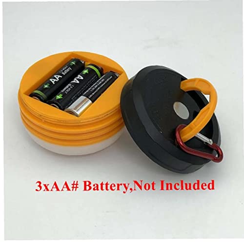 Led Portable Camping Lantern Mini Size With Aluminium Hook Aa Battery 3 Mode Waterproof Tent Lamp Outdoor #TOP7