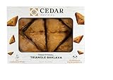 Cedar Pastries 8-Piece Grab N’ Go Traditional Triangle Baklava | Handmade Mediterranean Dessert Treats...