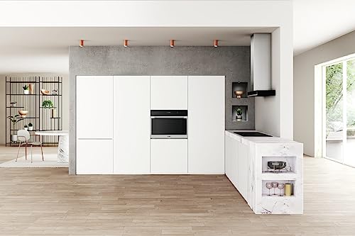 Four encastrable émail lisse W7OM75 Capacité 89 litres largeur 70 cm - vue 4