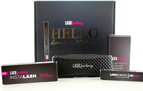 Ultimate 3D Fiber Lashes Gift Set by Lash Factory, Includes our 300X Fiber Mascara, Lash Science Eyelash Growth Serum, 50 Disposable Lash Brushes, and our Premium Lash Defining Comb