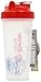 BlenderBottle Classic (Discontinued Style), 28-Ounce, Clear/Red