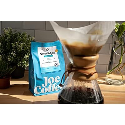 Joe Coffee Company (NYC Roaster), Great Heights Ground Specialty Coffee, 12 oz Bag, Rainforest Alliance Certified, Kosher, Climate Friendly