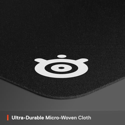 Image of SteelSeries QcK Gaming Mouse Pad - XXL Cloth - Peak Tracking and Stability - Esports Mousepad - Never-Slip - Full Desk Coverage
