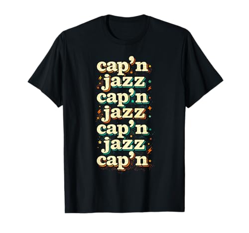 Retro Cap'n Jazz Type T-Shirt