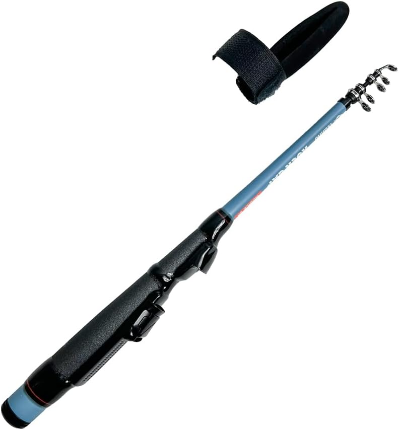 Tsulino RockGap Mobile 80 Compact Rod for Ice Fishing and Snacking Rods, Embankments, Docks and Breakways!