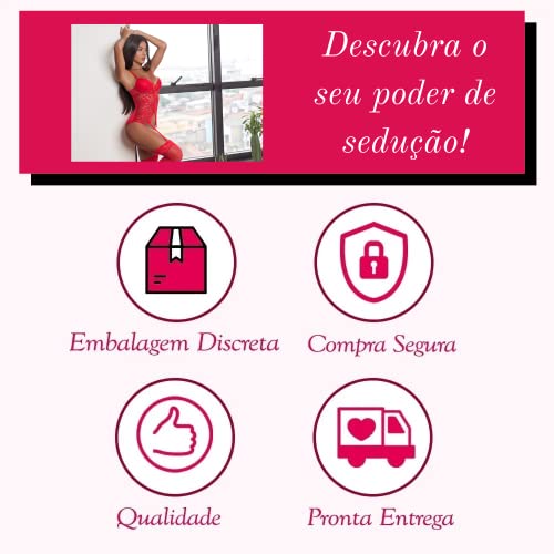 Espartilho Completo Cinta Liga Sexy Sensual Com Meias Tamanho:GG;Cor:Preto