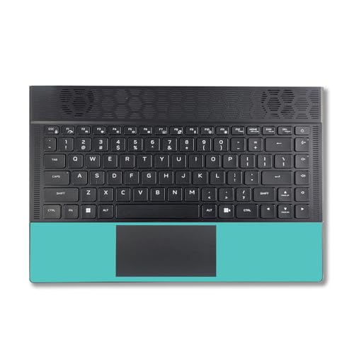 Image of MightySkins Skin Compatible with Alienware X14 R2 (2023) Full Wrap Kit - Solid Turquoise | Protective, Durable, and Unique Vinyl Decal wrap Cover | Easy to Apply & Change Styles | Made in The USA
