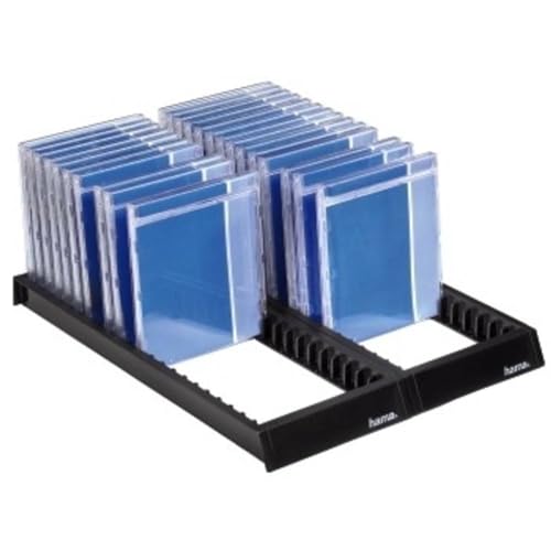 Hama CD Flipper Sistema di Archiviazione CD, Nero