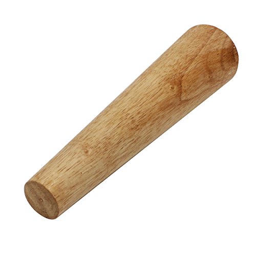 PHYHOO Jewelry Tool Wooden Round Bracelet Sizing Bangle Mandrel Wire Wrapping Tool