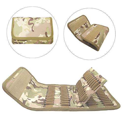 Tactical 100 Rounds Rifle Pistol Bullet Cartridge Ammo Pouch Ammunition Shell Carrier Holder Storage Case Bag for 10/22 .22 LR .17HMR .222 .223 Cal 5.56mm