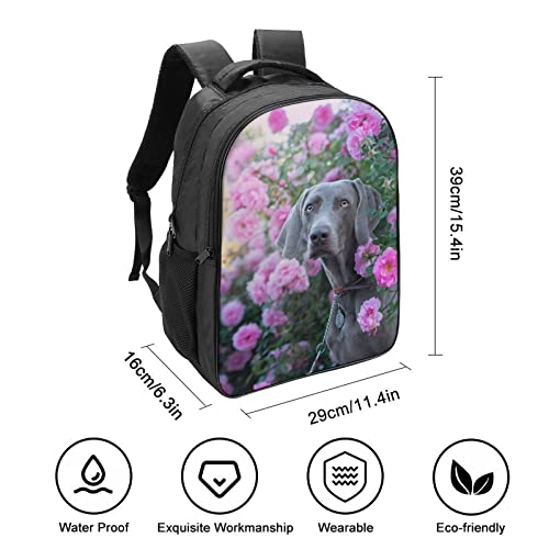 Sac à dos 3D Cool imperméable motif animal chien loisirs