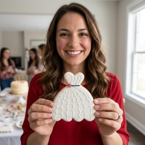 Ann Clark Cookie Cutters ウェディングドレス/ドレス クッキー型 10.2 cmの商品画像（Amazon）