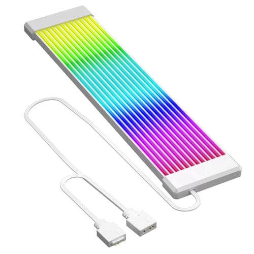Bande LED RVB Synchrone ARGB pour Câble GPU 8 Broches et ATX PC
