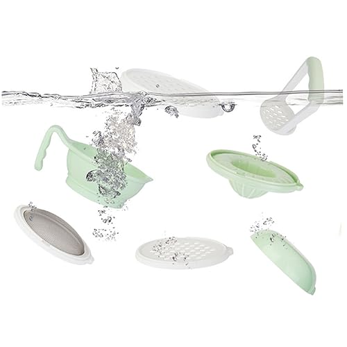 HOMSFOU 1Pc Tigela De Moagem De Alimentos Moedor De Suplemento Alimentar Multifuncional Bebê Aliment