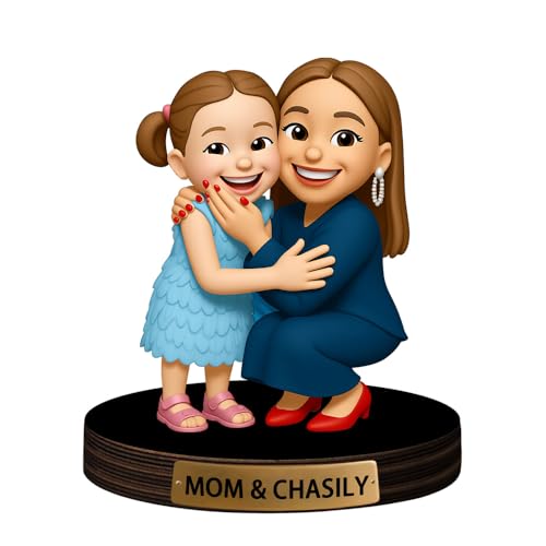 Foto Personalizada Dibujos Animados Escritorio decoración Marco fotográfico Signo Placa, Personalzied Dibujos Animados Retrato Marco para Boda Regalos de cumpleaños de Aniversario de la Familia