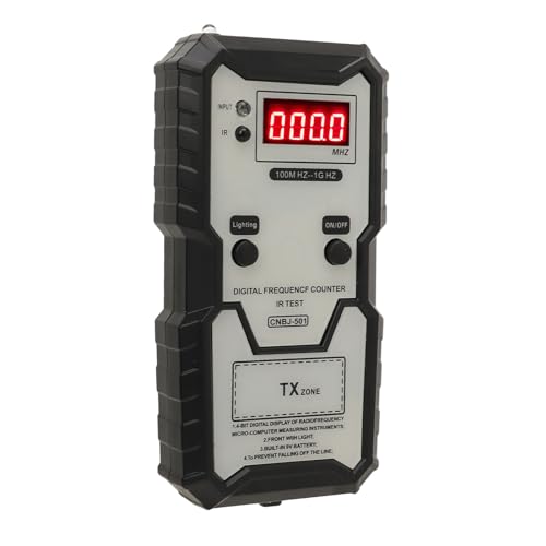 Image of Key Fob Frequency Tester, Accurate and Reliable Remote Key Frequency Tester with LED Lights, Infrared Detection, High Accuracy Digital Display, 100M HZ to 1G HZ