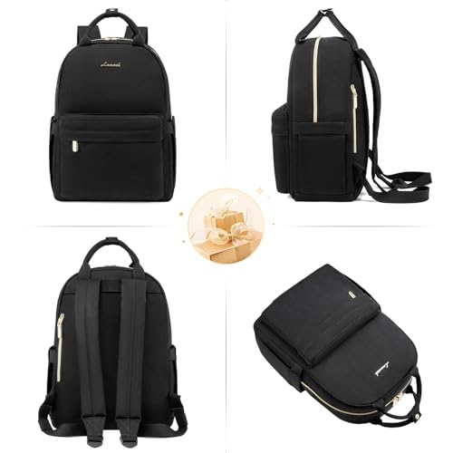 Image of LOVEVOOK Mini Backpack Purse for Women Cute Small Backpack, Light Weight Fashion Daypack for Work Travel Daily Backpack, Black, 11inch
