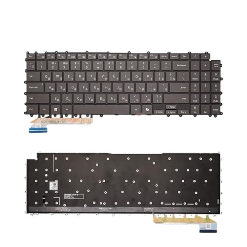 Clavier anglais russe pour Galaxy Book Pro 360 afin de réparer les touches usées