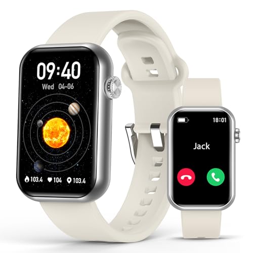 Smart Watch Fitness Tracker (Answer/Make Call), 24/7 Heart Rate Spo2 Blood Pressure Monitor Sleep Tracker, 114 Sports Modes Pedometer Calorie Step Tracker, Waterproof Activity Tracker for Men Women