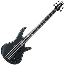 Ibanez Gio GSR205 5 String Electric Bass, Weathered Black