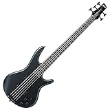 Ibanez 5 String Bass Guitar, Right, Weathered Black (GSR205BWK)