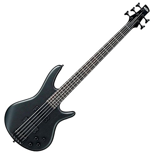 Ibanez Gio GSR205 5 String Electric Bass, Weathered Black