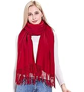 Cashmere Scarf and Shawl, vimate Thick Soft Cashmere Pashmina Shawl Wrap…