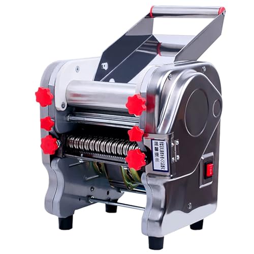 BVFNKQSC Commercial Multifunctional Rolling Noodle All-in-one Machine for Household Fully Automatic Stainless Steel Electric Noodle Making,A