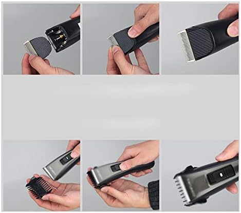 Rechargeable Hair Clipper Nose Trimmer Shaver Beard Man Shaving Machine Cut Ear 4 Limit Combs