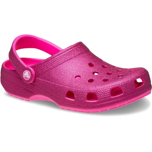 Image of Crocs Unisex Classic Clogs - Glitter Pink Crush Men 9 Women 11 Medium