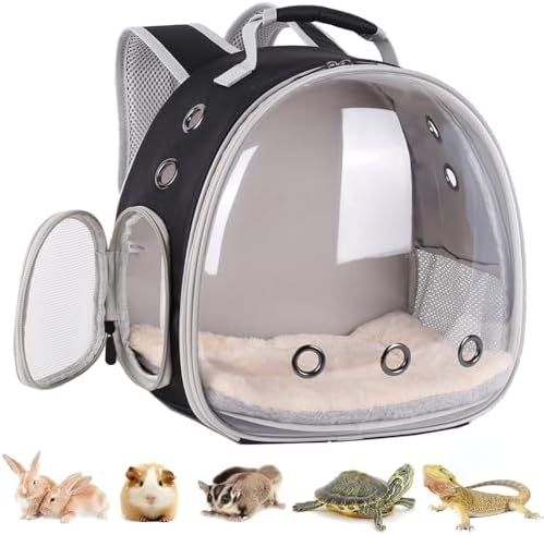 Portable Small Animal Backpack Travel Breathable Pet Carrier Bag ...