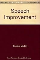 Speech Improvement 0138323860 Book Cover