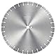 VEVOR Diamantsägeblatt Betonsägeblatt 45 cm für Nass- oder Trockenarbeiten, 12 mm Diamantsegmentsägeblatt mit flachen Zähnen, Mittellochdurchmesser 25,4 mm, für Beton, Zementplatten, Fliesen, Ziegel