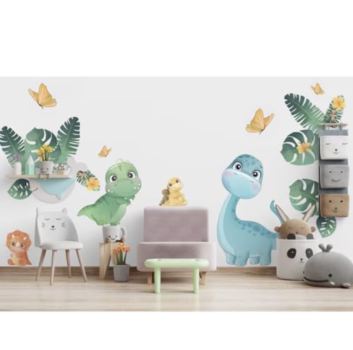 Vinilo decorativo de dinosaurio para niños miniatura 1