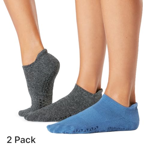 Image of TAVI Savvy Grip Socks - Pilates Socks for Women with Non-Slip Grips, Heel Tab and Arch Support, Wear for Yoga, Barre, Dance