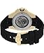 Timex UFC Men's Pro Automatic 45mm Watch - Black Strap Gold-Tone Dial Gold-Tone Case