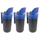 Snow Joe 3 Pack Handheld Multi-Purpose Spreader, 5 Lb Capacity - Adjustable Dial Flow Control for Ice Melt, Grass Seed, Fertilizer, and More, SJSPD1
