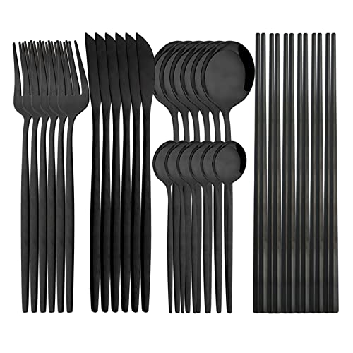 Set Cuchillos Cocina 30 Piezas Acero Inox