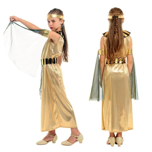 Disfraz Cleopatra Egipcia para Niñas 4T-14 miniatura 6