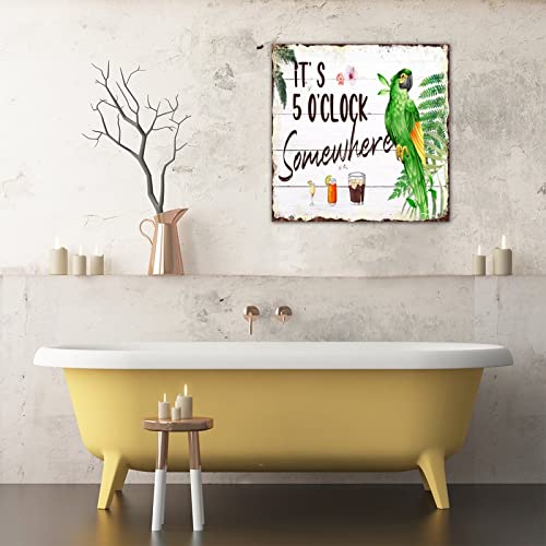 Panneau en bois rustique idée cadeau crémaillère originale