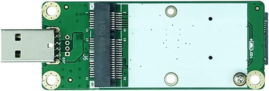 Discount EXVIST 4G LTE Industrial Mini PCIe to USB Adapter W/SIM Card Slot for WWAN/LTE 3G/4G Module Applicable for M2M & IoT Applications Like Raspberry Pi Industrial Router IP Camera Digital Signage etc.
