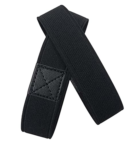 ZEALMAX 1 Paar elastische Schuhbänder, abnehmbare dehnbare PU Leder Schnürsenkel für High Heels